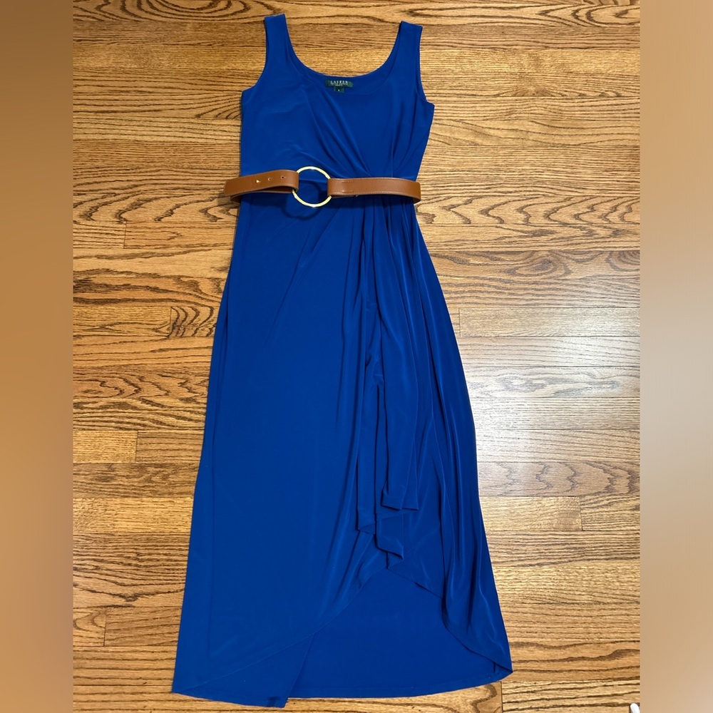 Blue Ralph Lauren Midi Dress
